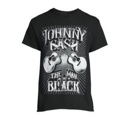 Johnny Cash Man In Black Men’s Graphic T-Shirt Tee XL (46-48)