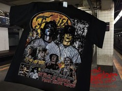 THE WARRIORS MOVIE ON A SHAKA HEAVYWEIGHT GARMET DYED T SHIRT