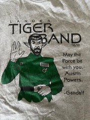 Lander Tiger Band 2018 / 2019 Tour T Shirt cool design Star Wars Star Trek Hobit
