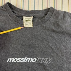 Vintage Mossimo Body Shirt Mens Large Limited Edition Gray Graphic Made USA Tee