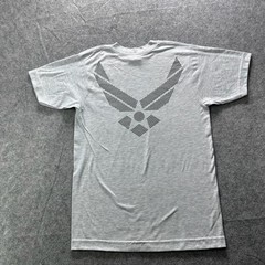 U.S. Air Force Shirt Mens XS Gray Logo Graphic Crewneck Cotton Jersey Blend