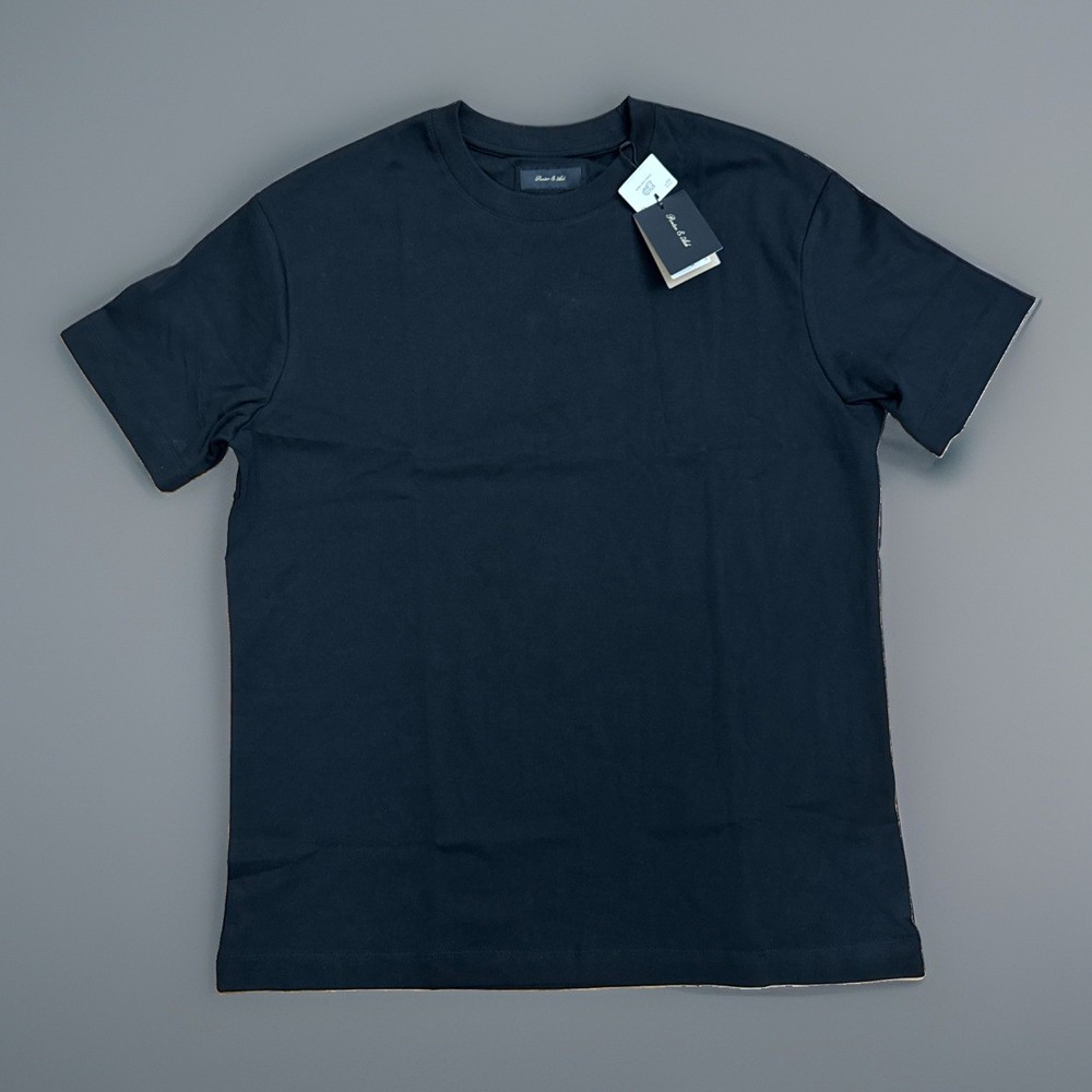 NEW Porter & Ash Men’s Large Black Crew Neck T-Shirt Comfort Fit NWT