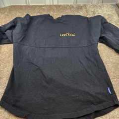 Disney Spirit Jersey The Lion King Hakuna Matata Black Long Sleeve Mens M