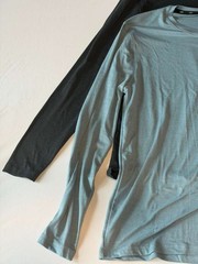 LEG3ND Men’s Athletic Long Sleeve T-Shirt 2-Pack Size Medium Wicking Stretch NEW