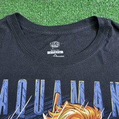 Funko Pop Tees Aquaman Cartoon T-Shirt Adult XL Black Superhero DC Comics