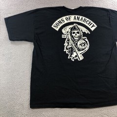 sons of anarchy T Shirt Men’s 2XL Black Reaper Death