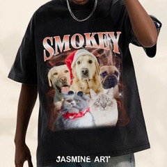 Custom Vintage Pet Personalized Pet Lover Comfort Tee
