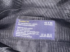 NWT Stafford Men’s 42 x 30 Classic Fit Flat Front Year Round Trouser Pants $70