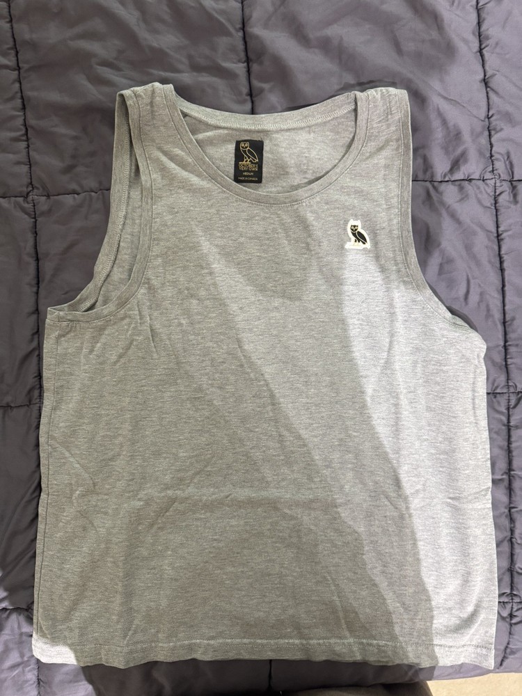 2010s Drake OVO – October’s Very Own Grey Tank Top, Size Medium, Like New