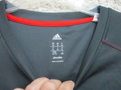 Adidas Shirt Extra Large Adult Dark Gray Athletic Stretch Logo Modern Fit Mens
