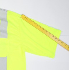 GSS Safety Shirt Mens 2XLT Tall Yellow Black Hi Vis Reflective ANSI Class 2