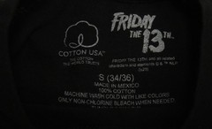 Friday the 13th Jason Voorhees Collage T-Shirt Men’s Size S (34/36) T0278