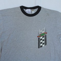 ARCTIC CAT ARCTICWEAR Vtg 90s Gray Ringer T-SHIRT Men’s L