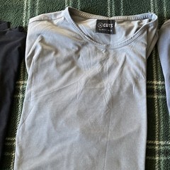 Cuts T-Shirt Lot Multicolor Curve-Hem & Split-Hem XL/L Sizes