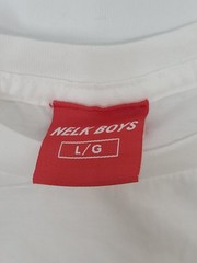 Nelk Boys Full Send Born Sender Long Sleeve Shirt Men’s Large White Beer Tee