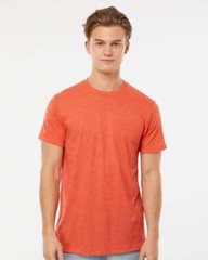 Tultex Unisex 65% Polyester 35% Ringspun Cotton Poly-Rich Soft T-Shirt – 241
