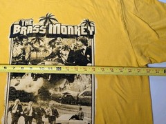 Men’s XL Beastie Boys 70’s Cop Sabotage Video Inspired Yellow Band Brass Monkey