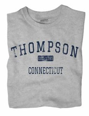 Thompson Connecticut CT T-Shirt EST