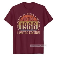 Vintage 1964 Birthday 60 Years Old Of Being Awesome T-Shirt 60th Bday Tee Gifts