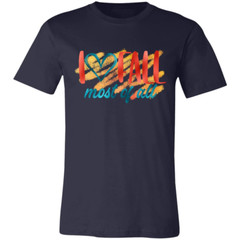 ilovefall 3001C Unisex Jersey Short-Sleeve T-Shirt
