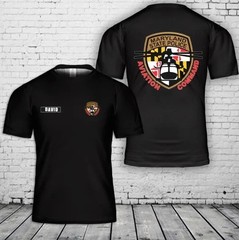 Custom Name Maryland State Police Aviation Command 3D T-Shirt