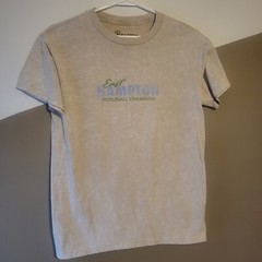 Bowery Supply East Hampton Pickleball Champions Mens Small Beige T-shirt Sports