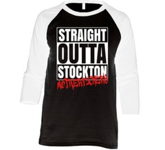 Straight Outta Stockton Motherf*ckers Nate Diaz Nick Diaz Mma Fighters Cool Paro