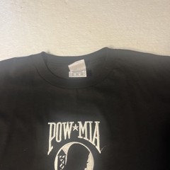 POW MIA You Are Not Forgotten Embroidered Shirt Mens Size 2XL Black
