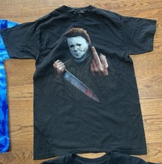Lot of 4 Graphic T-Shirts Unisex Size M