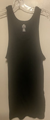 Pro Club (2 pack) of Men’s Tank Tops Cotton Ribbed Black Slim SIze Large NWOT
