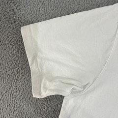 Helmut Lang Shirt Mens Large White Cotton Crewneck Oversized Short Sleeve Tee