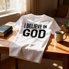I Believe In God Unisex Graphic T Shirt For Christians And Faith Enthusiasts Sof