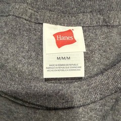 Hanes Mens Medium 4 Pack T-Shirt Charcoal Heather Gray Comfort Tee Basics 5095