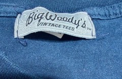 Big Woody’s Goalie School Vintage Hockey Graphic T-Shirt