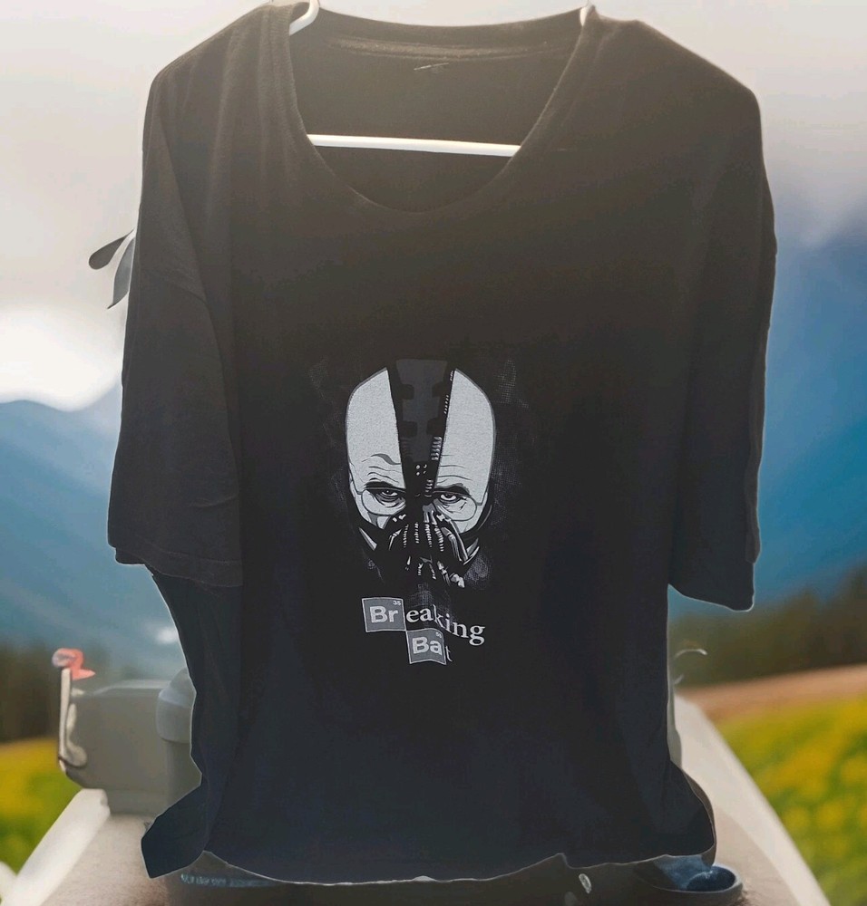 Breaking Bad T Shirt Mens 3XL Bane Batman Heisenberg Spoof Tultex