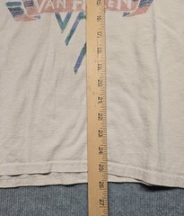 Van Halen 1979 World Tour t shirt Men’s Medium 100% Cotton Light Blemish Spots