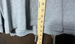 Vintage Gap Men’s Size S Gray and Navy Colorblock Long Sleeve Henley Shirt