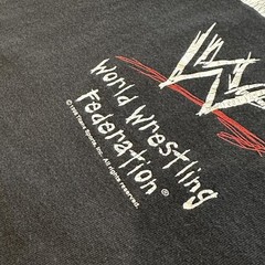 Vtg Stone Cold Hell Yeah Skeleton Shirt Mens L Black 90s WWF Wrestling Tee WWE