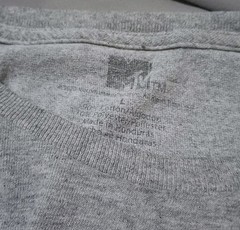 MTV Music Television T-shirt Large Unisex Gray