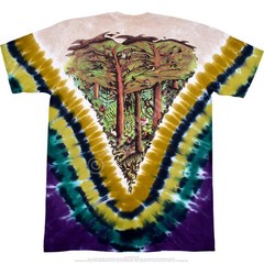 Endangered Tie-Dye T-Shirt Liquid Blue