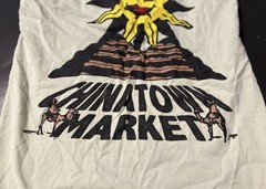 chinatown market smiley Originals Size Medium Green Graphic Print On Both Sides