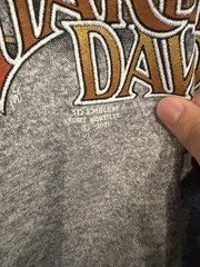 Vintage Rare 90s Harley Davidson 3D Emblem Leader Of The Pack Wolf Sweatshirt L