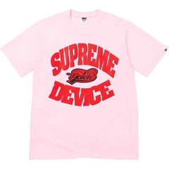 Supreme SS25 GOODENOUGH Device Graphic Logo Tee Light Pink Size XXL New IN HAND