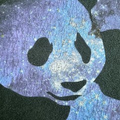 Vintage ENJOI Skateboards Shirt L Skate Panda OVP Anime Almost Blind Baker Space