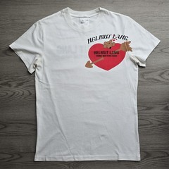 Helmut Lang Archive Rare Heart Arrow Graphic Tee Small Designer Fashion Y2K