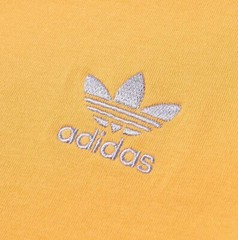 NEW MENS ADIDAS ORIGINALS ESSENTIALS TREFOIL TEE SHIRT~MEDIUM GN3401 HAZY ORANGE