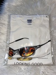 LOOKING GOOD BUDWEISER White T-Shirt For Men – Size X-Large