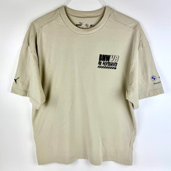 BMW Motorsports T Shirt BMW V8 M Hybrid Double Sided Tagless Puma Adult Size LRG