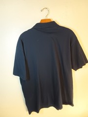 vintage old Single Stitch Polo Ohio Buckeye shirt ADULT LARGE 42-44 Hanes