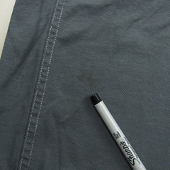 Bulwark Shirt Mens Large Gray Henley FR Fire Resistant IQ Westex Pocket Cat 2 A1